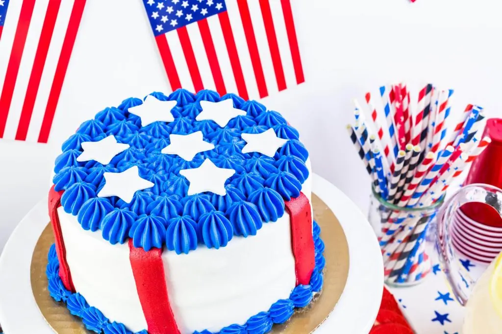 4th of July Theme Cake