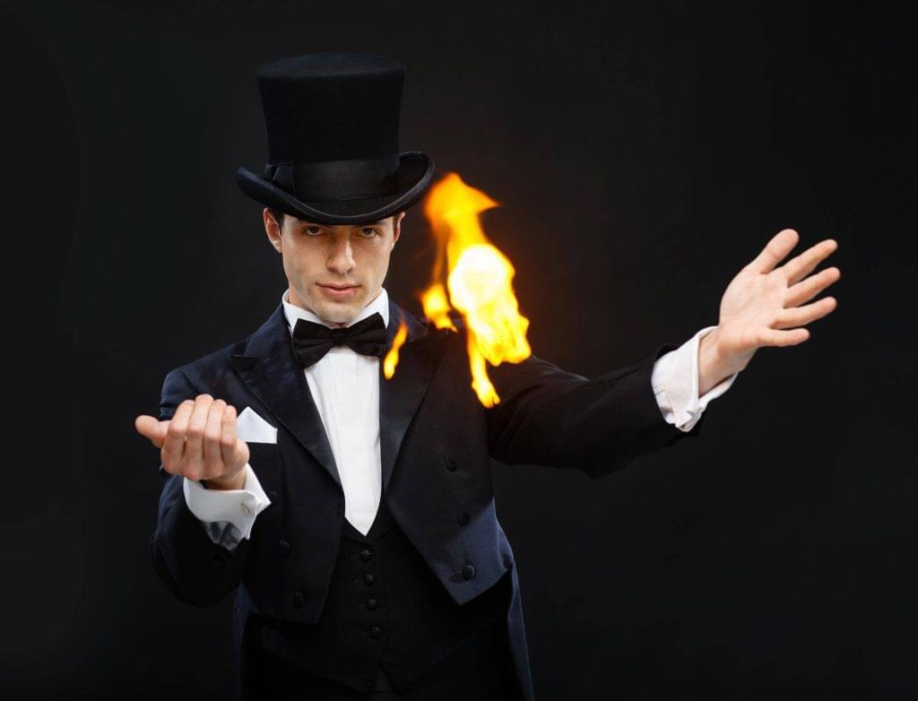 Hire a magician for party entertainment