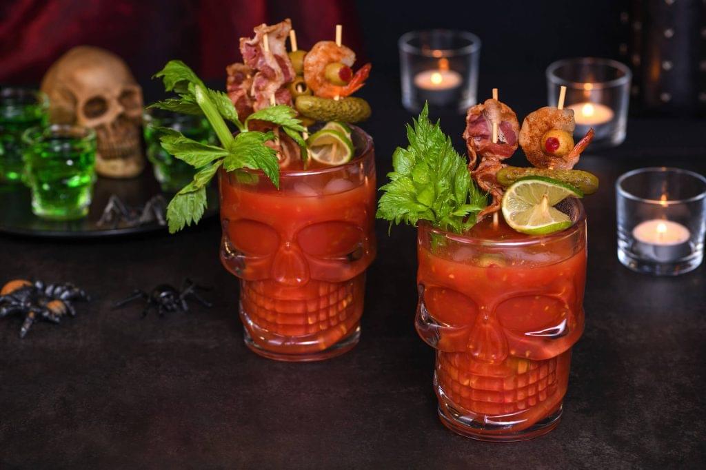 Bloody Mary Halloween cocktail