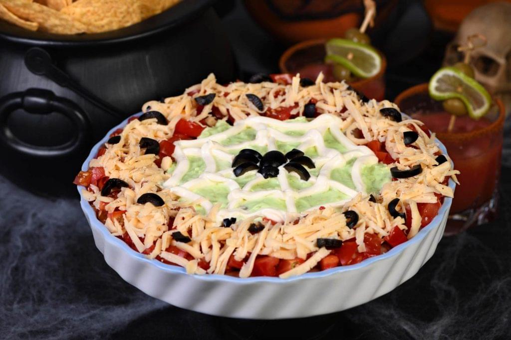 Spooky tacos Halloween-themed food