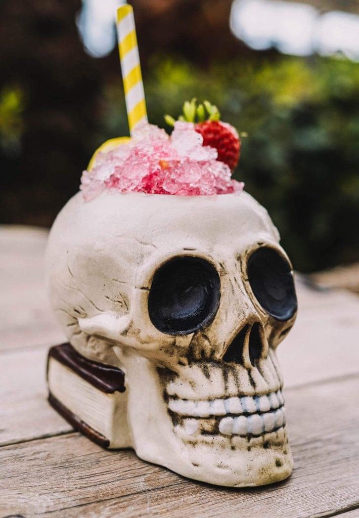 Tropical Halloween cocktail party ideas