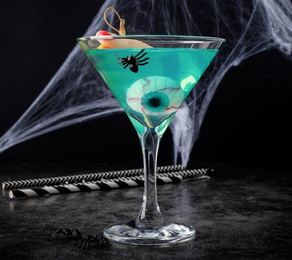 Sweet poison Halloween cocktail