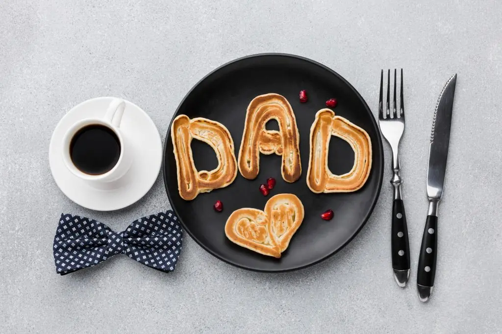Surprise food as Fathers Day gifts from daughter